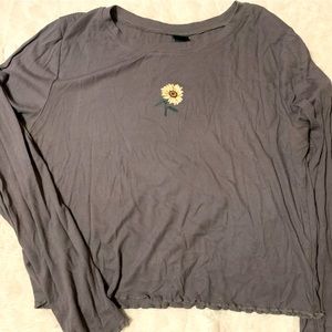 XL. Grey. Brand: Wild Fable long sleeve stretchy top